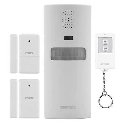 Everest EG-9830 PIR Kızılötesi Hareket Sensörlü Güvenlik Alarmı Uzaktan Kumandalı