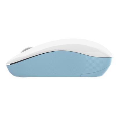 Everest SMW-973 USB Beyaz-Mavi 2.4Ghz 1200DPI Kablosuz Optik Mouse 5 Metre Menzilli