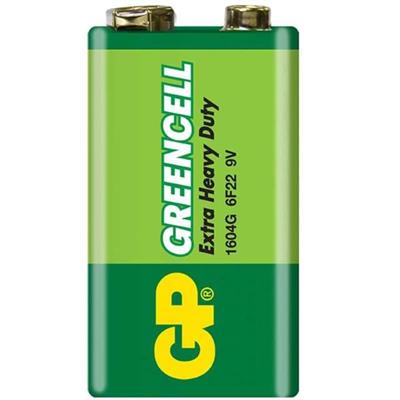 GP 1604G-B Greencell 9 Volt Pil (10lu Paket)