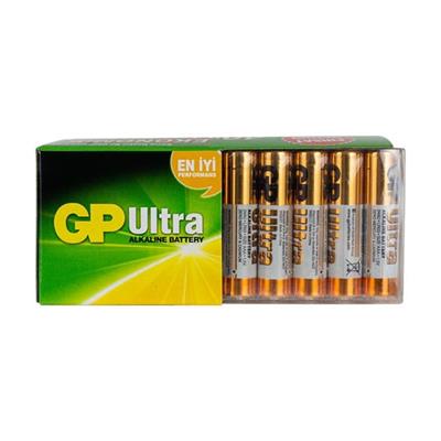 GP Ultra Alkaline AAA LR03 İnce Kalem Pil 40lı Paket (G-Tech)