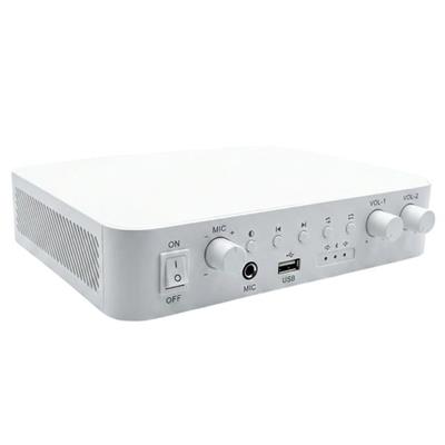 Hikvision DS-QAE0A60G1-VB 60W 2 Bölgeli Analog Amfi Amplifikatör USB/Bluetooth/Mik/RCA