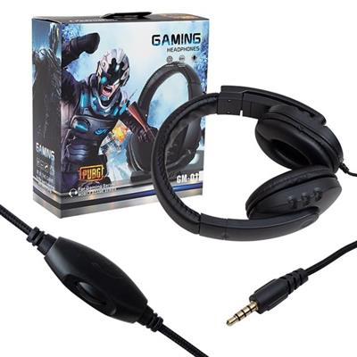 Hello 3.5 Mm Stereo Kablolu Ledli Mikrofonlu Siyah Gaming Oyuncu Kulaklık HL-5351