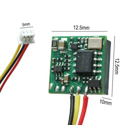 Hello HL-19305 800TVL 1/4 MT499 Sensör Mini Kamera 3.6mm 1280X960P 12x12x10mm