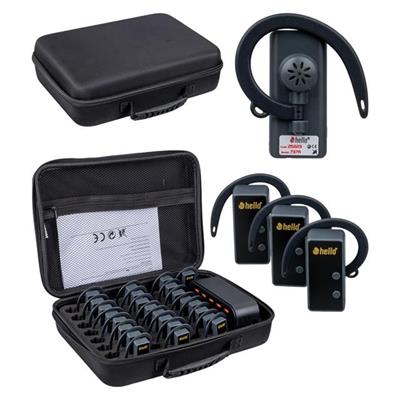 Hello HL-27915 25li Kulaklık Tipi Tur Rehber Sistemi Seti (100 Metre Menzil)