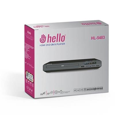 Hello HL-5483 USB-HDMI-DIVX Kumandalı DVD Player