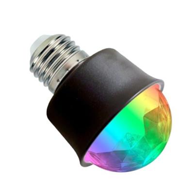Ledx AL-KX6882 Mini 360 Derece Led 3.3 Watt E27 Duy Rgb Disko Lamba