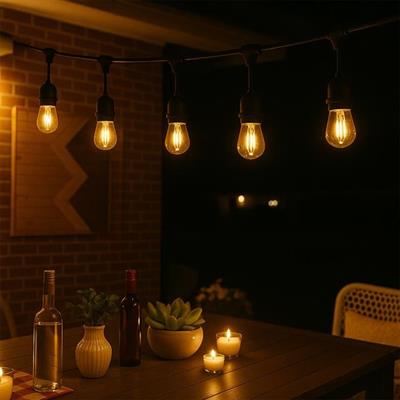 Ledx KB00001 5li E27 Duy Sıralı 5 Metre Lamba Kablosu (5 Adet Duy İçerir)