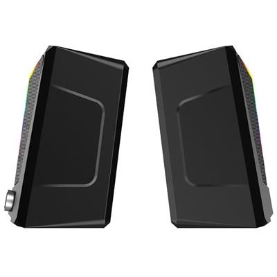 Lenovo Lecoo DS104 Kablolu Usb + 3.5Mm Jack 6W 80dB Rgb Işıklı 1+1 Gaming Speaker - Hoparlör