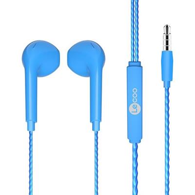 Lenovo Lecoo EH104BL 3.5 Mm Jacklı Kablolu Kulak İçi Mikrofonlu Kulaklık Mavi