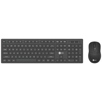 Lenovo Lecoo KW201 Kablosuz Q Klavye - Mouse Set Siyah