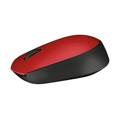 Logitech M171 USB Kırmızı Kablosuz Mouse