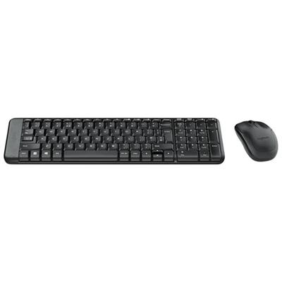 Logitech MK220 Q Tr Siyah Kablosuz Klavye Mouse Set