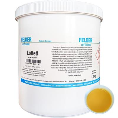 Lötfett Felder EL 42/58 SMD Soft Solder Pasta Hassas ve Yüksek Performanslı (1 KG)