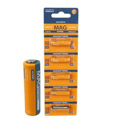 Mag Batteries MG-27 27A 12 Volt İnce Alarm Pili (5li Blister Paket)