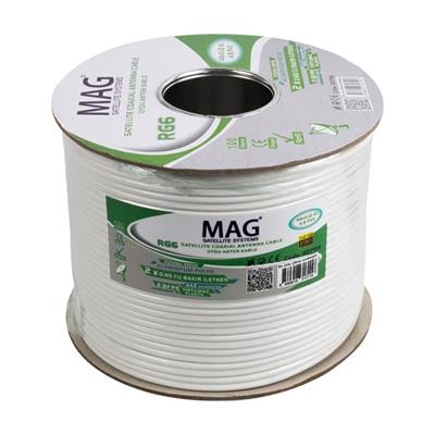 Mag RG59 Fa Mini Dual Bitişik Kablo 100 Metre