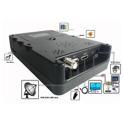 Magbox MG-368HD 3.5 İnç Full HD LCD Ekranlı Görüntülü Dijital Uydu Yön Bulucu