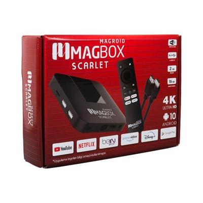 Magbox Magroid Scarlet 16 GB HDD 2 GB Ram 2.4G H313 Cpu Android TV Box