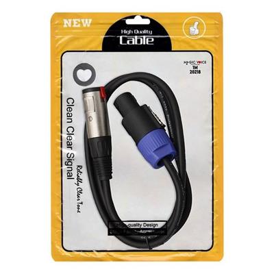 Magicvoice LD384 Specon Erkek - Canon Dişi Çevirici 1 Metre Kablo