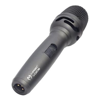 MagicVoice MV-1310 Dinamik Profesyonel Kablolu EL Mikrofonu XLR Girişli Alüminyum (5 Metre Kablolu)