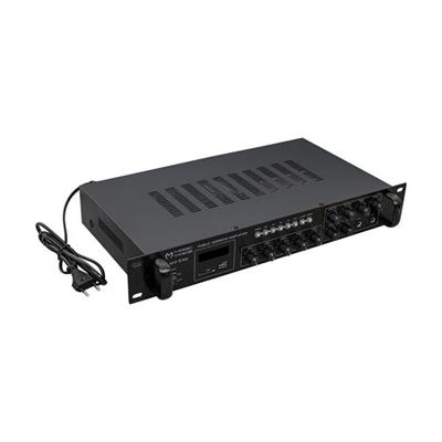 Magicvoice MV-540 100 Watt USB-SD-Bluetooth 2 Mikrofon Girişli 5 Bölgeli Hat Trafolu Anfi