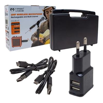 Magicvoice Mv-19590 UHF Kablosuz Amfi ve Enstrüman Aksesuarı Üçlü Set