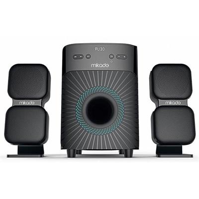 Mikado MD-360BT 2+1 38W BT/AUX/USB/FM/LED Ekran Multimedia Speaker Ev Sinema Sistemi