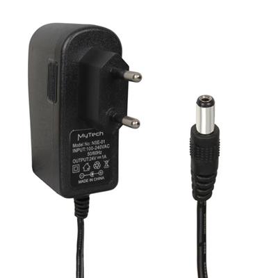 Mytech NSE-01 24 Volt 1 Amper 5.5*2.5 Mm Uçlu Priz Tipi Plastik Kasa Adaptör