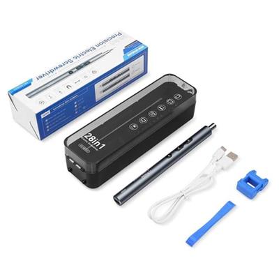 Noyafa NO-882037 28IN1 Mini Şarjlı Tornavida Seti Yüksek Torklu 24 Uçlu Başlıklı