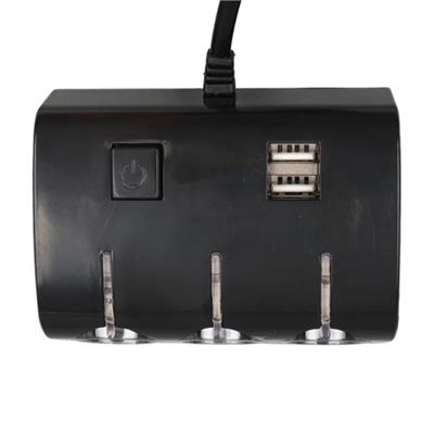 Olesson 1506 12-24V Çift USB Girişli 120W 80 CM Kablolu 3LÜ Araç Çakmak Çoklayıcı