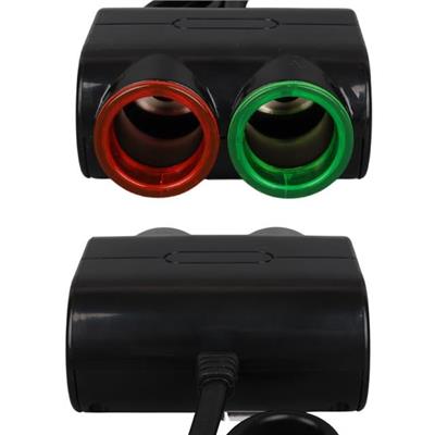 Olesson 1631 12-24V Tek USB Girişli 120W 80cm Kablolu 2LI Araç Çakmak Çoklayıcı