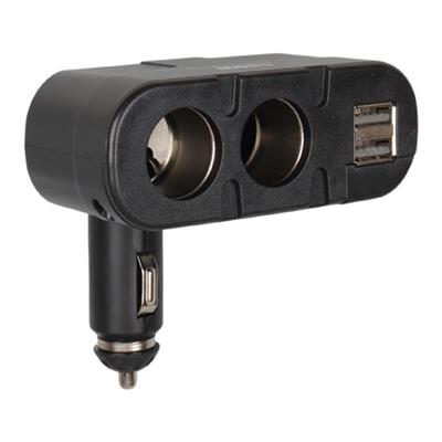 Olesson 1652 12-24V Çift USB Girişli 100W 2li Araç Çakmak Çoklayıcı