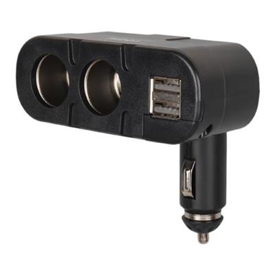 Olesson 1652 12-24V Çift USB Girişli 100W 2li Araç Çakmak Çoklayıcı