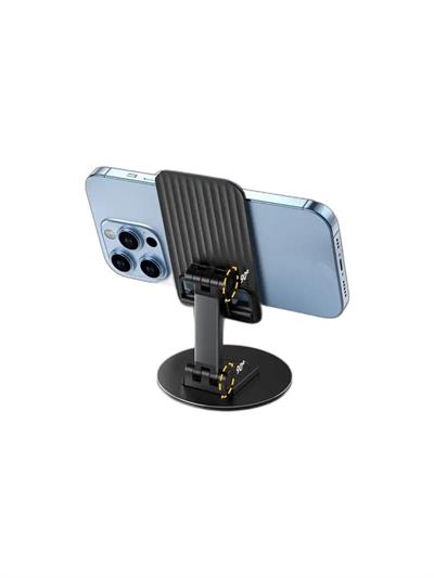 Plastik Katlanır 360 Derece Dönen Ayarlanabilir Telefon Tutucu Masaüstü ZM-0108D