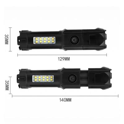 PowerMaster 109-B Zoomlu Flash Özellikli SMD ve Power LED’li Şarjlı Plastik Kasa El Feneri (Powerbank Özellikli)