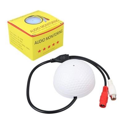 PowerMaster AD-AU10 Dome Tip DVR/AHD/ANALOG/IP/TVI/CVI Kamera Mikrofonu (9V-12V DC - 5M2-150M2)