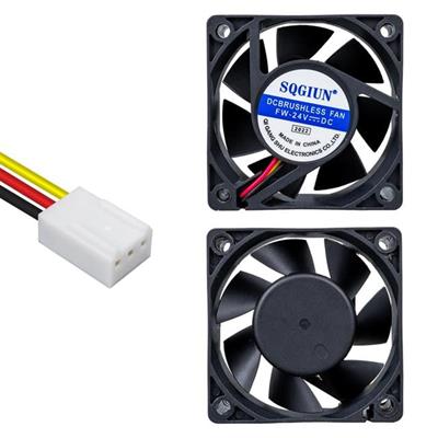 PowerMaster IC-216A Fırçasız DC Fan 60X60X25mm 24 Volt 3 Pin