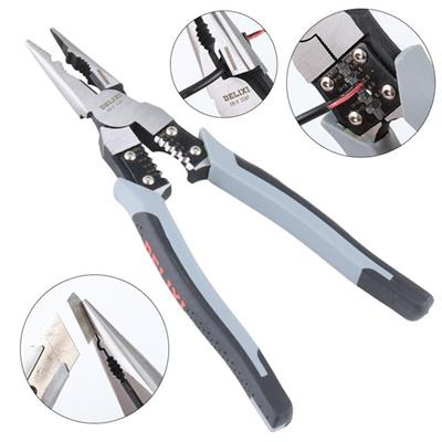 PowerMaster Karga Burun - Terminal Sıkıştırma - Kablo Soyacı Pensesi (4IN1 Fonksiyonlu)