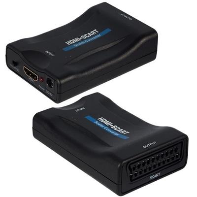 PowerMaster PM-18587 HDMI to SCART Aktif Çevirici Dönüştürücü Adaptör PAL/NTSC