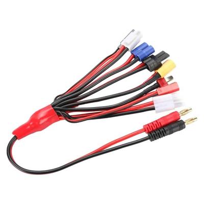 PowerMaster PM-24266 HTRC 8 in 1 Lipo Batarya Banana Şarj Kablo Seti