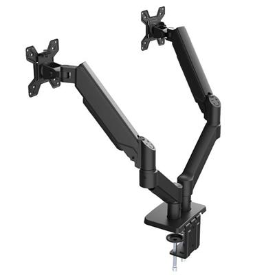 PowerMaster PM-252D 13-32 Amortisörlü Stand Çift Kol LCD-LED Gaming Monitör Tutucu Stand Askı Aparatı