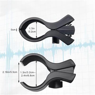 PowerMaster PM-26937 Mikrofon Standı Klipsi Plastik Yaylı 3-6CM