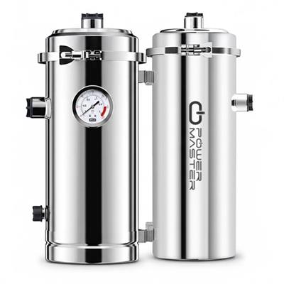 PowerMaster PM-28652 Ana Hat Su Arıtma Sistemi 3.000 L/Saat Paslanmaz Çelik Gövdeli Yıkanabilir UF-PVDF Filtreli