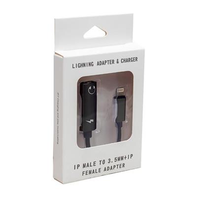 PowerMaster PM-3770 2in1 Lightning Girişli Şarj Ve Kulaklık Çevirici Kablo