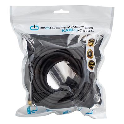 PowerMaster PMCAT710 Cat7 10 Metre 10Gbps 600MHz LAN Ethernet Kablosu - RJ45 26AWG Bakır