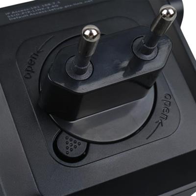 PowerMaster PW-WR22 300 Mbps 2.4 Ghz 2 Anten Wifi Router Repeater Access Point Priz Tipi