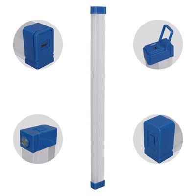 PowerMaster T550 50cm 60W Çubuk Portatif LED Işıldak Şarjlı Tüp Lamba 1500mAh