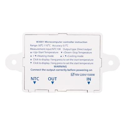 PowerMaster XH-W3001 Dijital Kuluçka Sıcaklık Termostat Kontrol Anahtarı Modülü 110V-220V