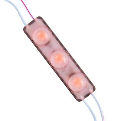 Powermaster 12 Volt 1.5 Watt Pembe Yanıp Sönen Parlak Tek Renk 2835 69 X 16 Mm IP65 160 - 180 Lümen 160 Derece Modül Led