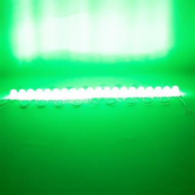 Powermaster 12 Volt 1.5 Watt Yeşil 2835 85 X 73 Mm IP65 240 – 260 Lümen 180 Derece Modül Led