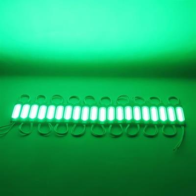 Powermaster 12 Volt 2 Watt Yeşil Modül Led (68x16 Mm)